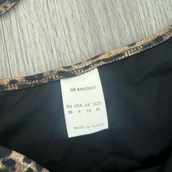 De Rococo Leopard Bikini Set - Picture 3 of 4